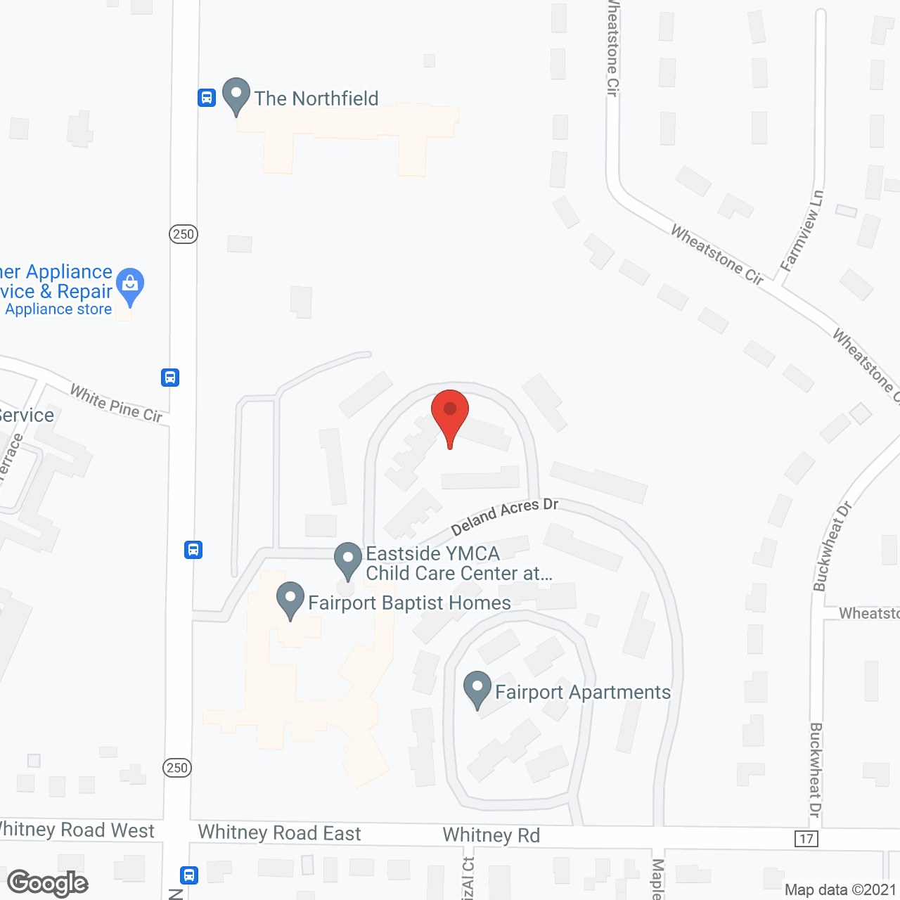 Assisted Living at Fairport Baptist Homes in google map