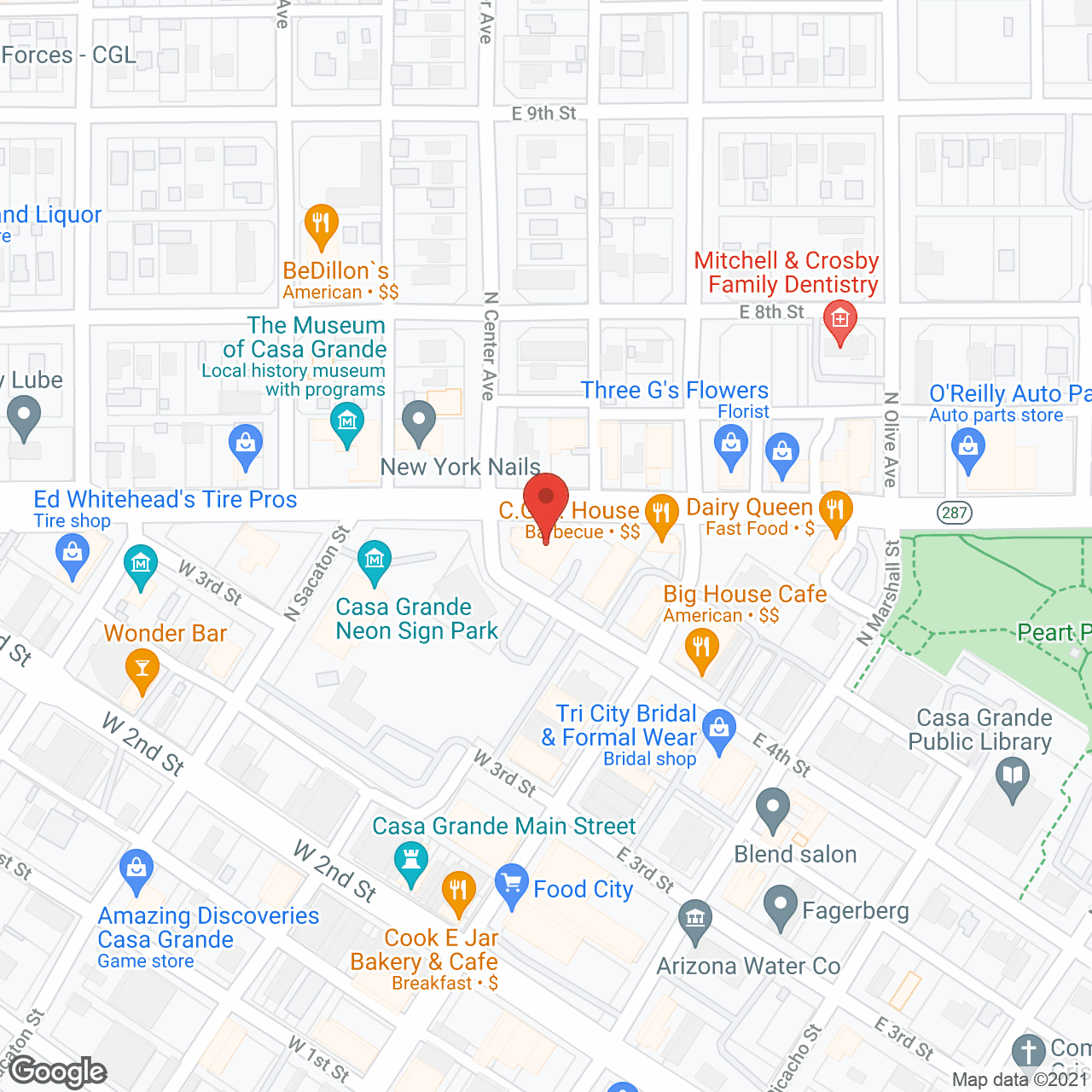 Home Health Insights in google map