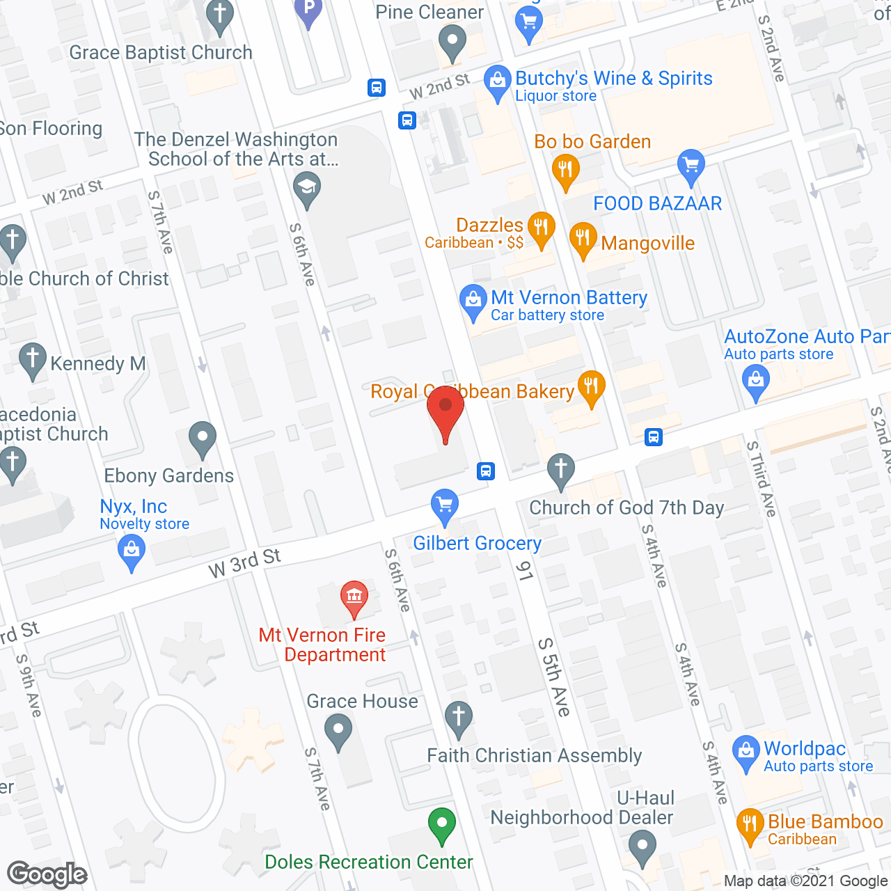 Macedonia Towers in google map