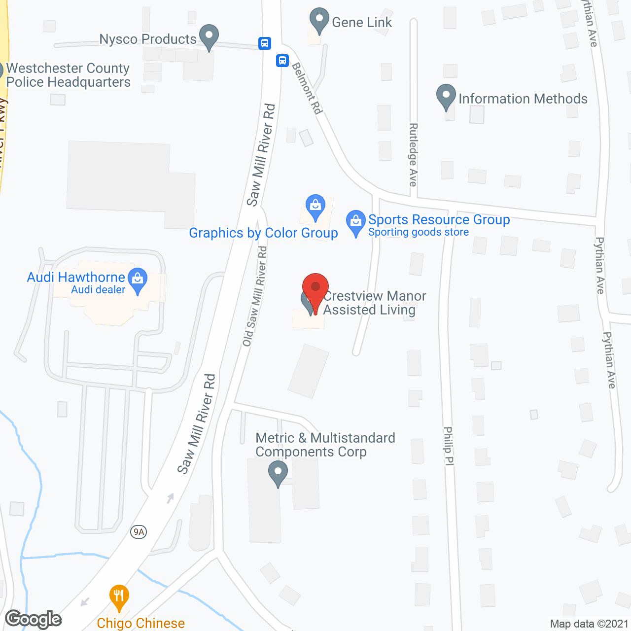 Crestview Manor ALF in google map