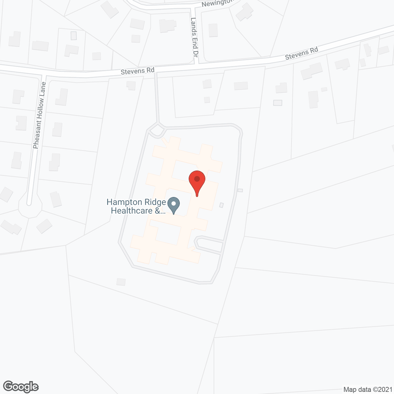 Hampton Ridge in google map