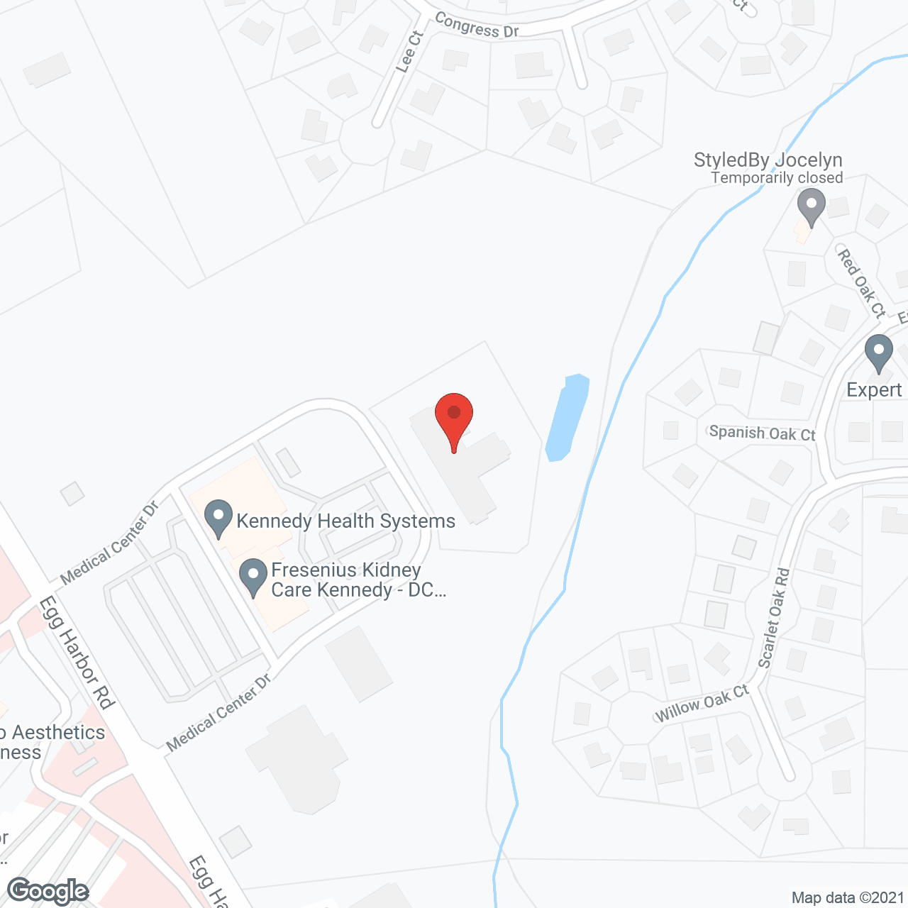 Washington Township Senior Living in google map