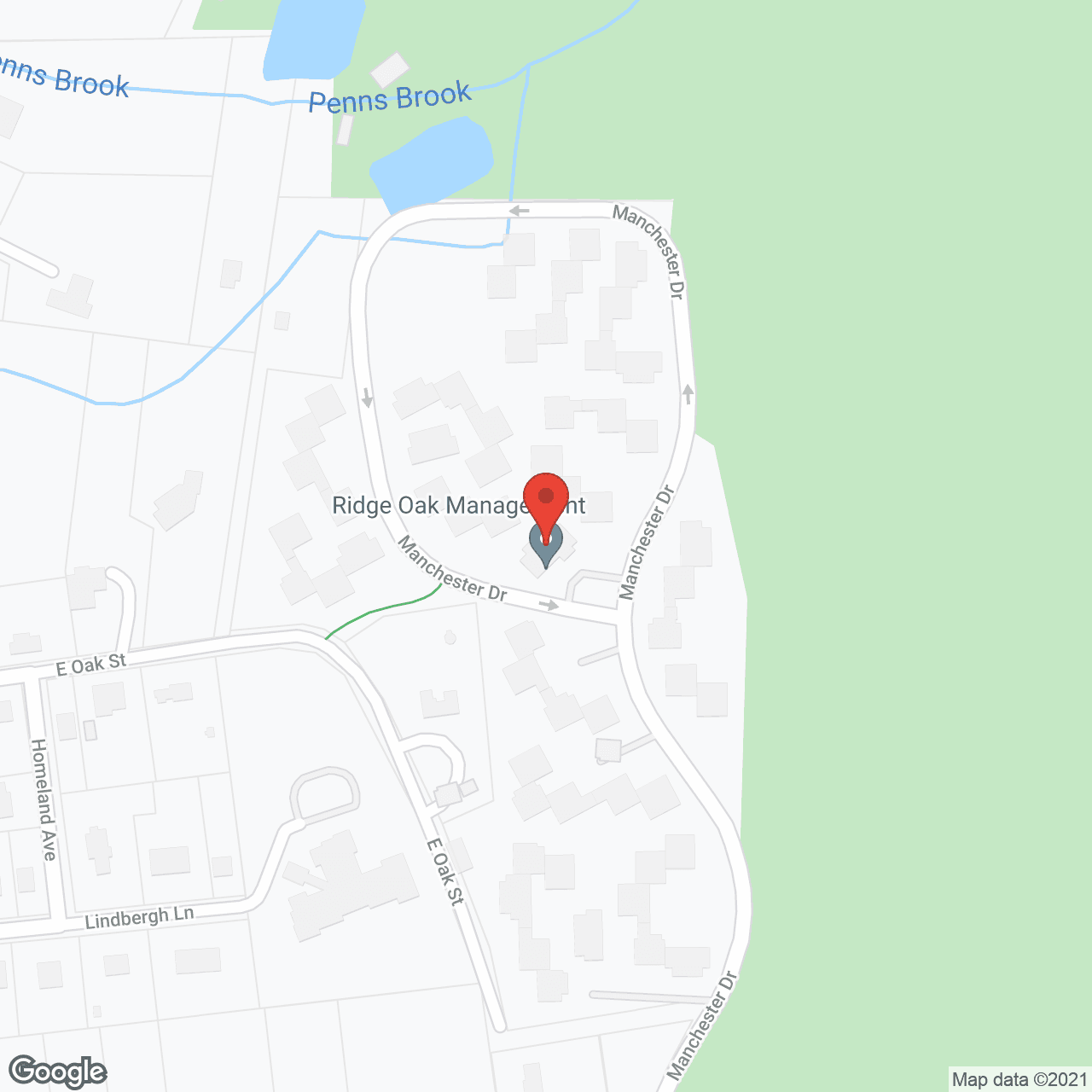 Ridge Oak Senior Housing in google map