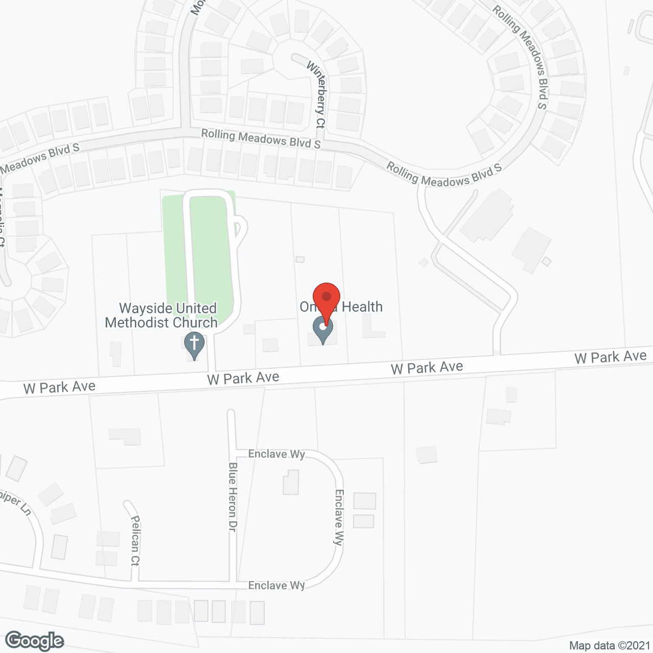 Garden Hills Residence in google map