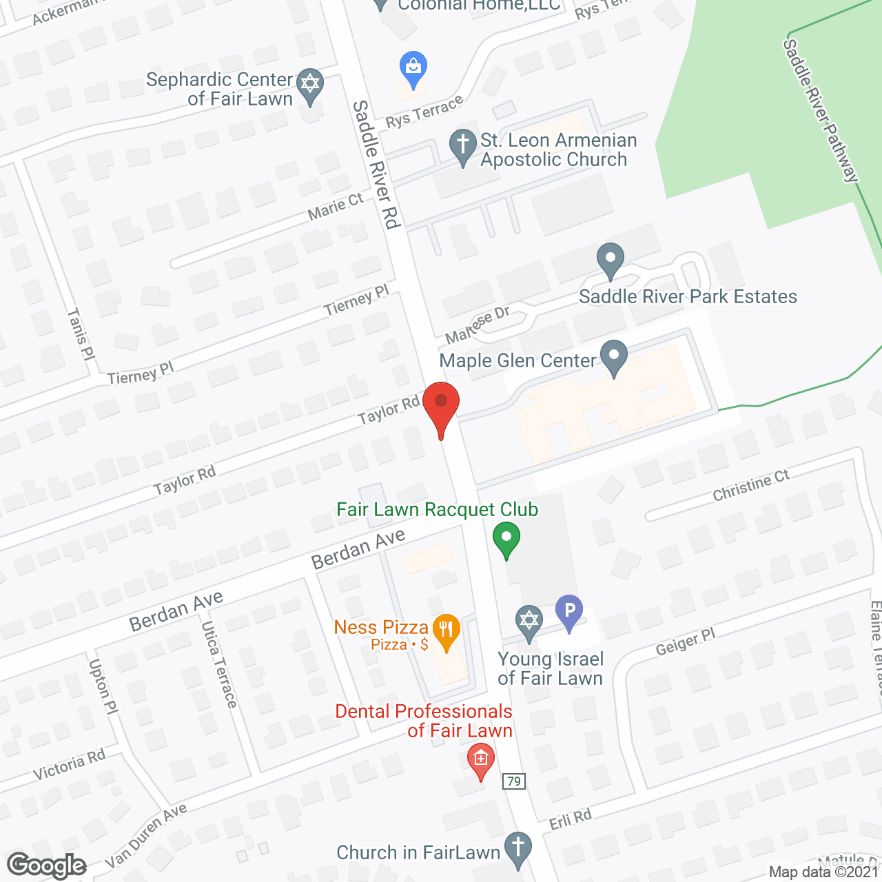Maple Glen Center in google map