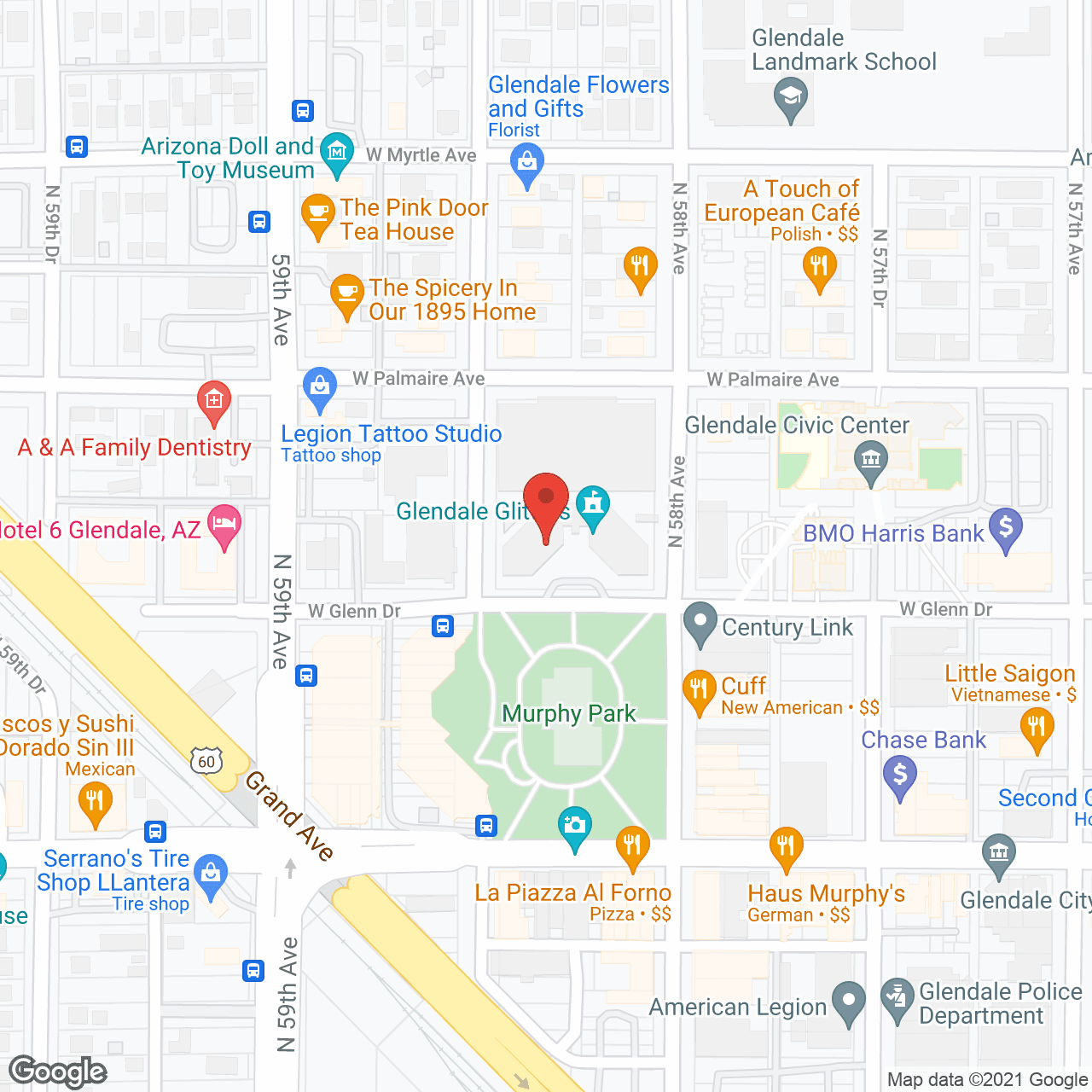 Dyna Care Home Health Az in google map