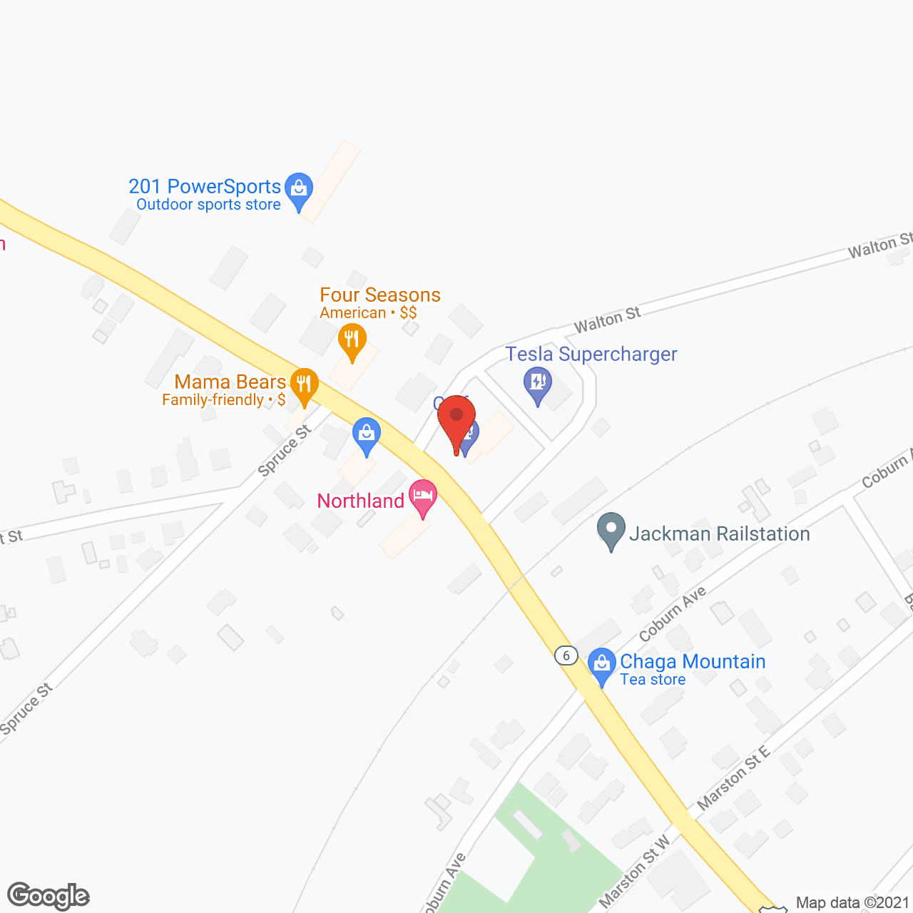 Northland Living Ctr in google map