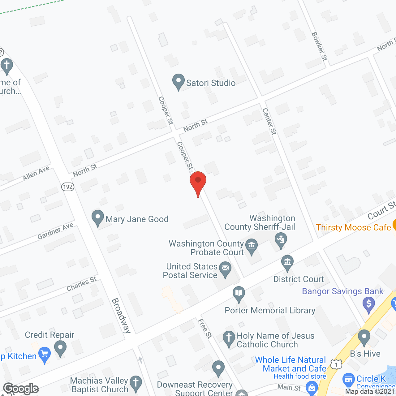Marshall Manor in google map
