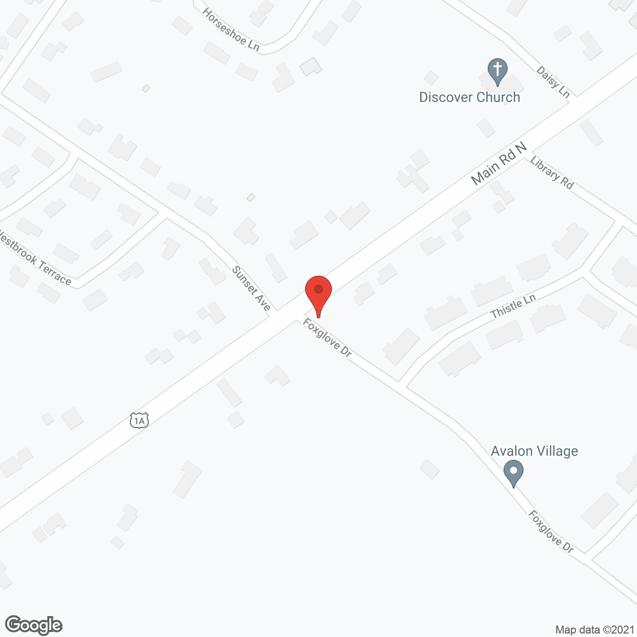 Avalon Village in google map