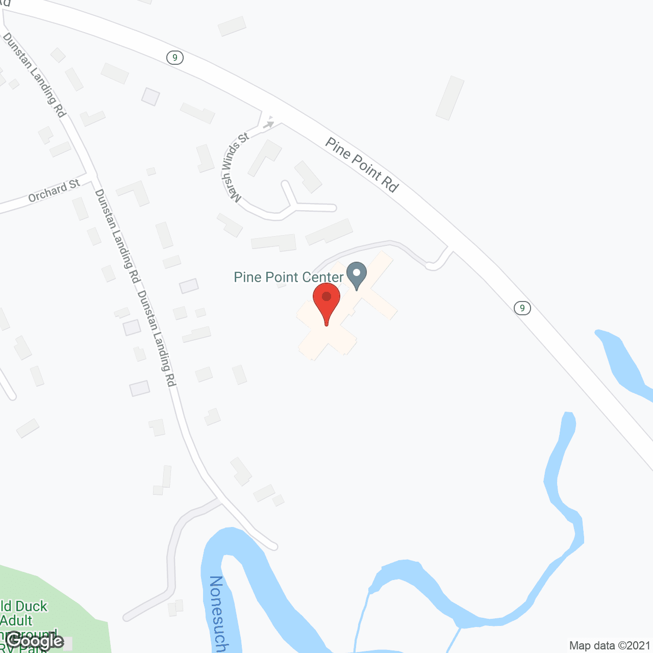 Pine Point Ctr For Health Care in google map