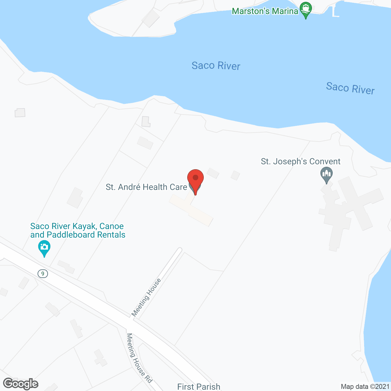 St Andre Health Care Facility in google map