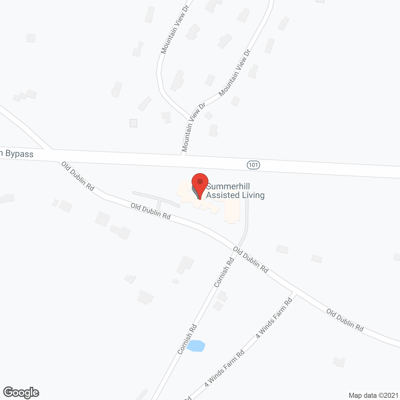 Spring Village at Summerhill in google map