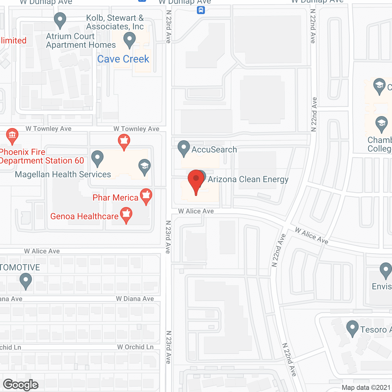 Care Connection Home Health in google map