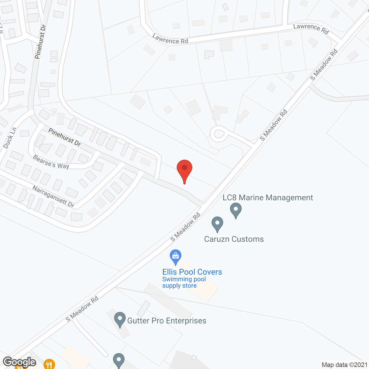 Pinehurst Village in google map