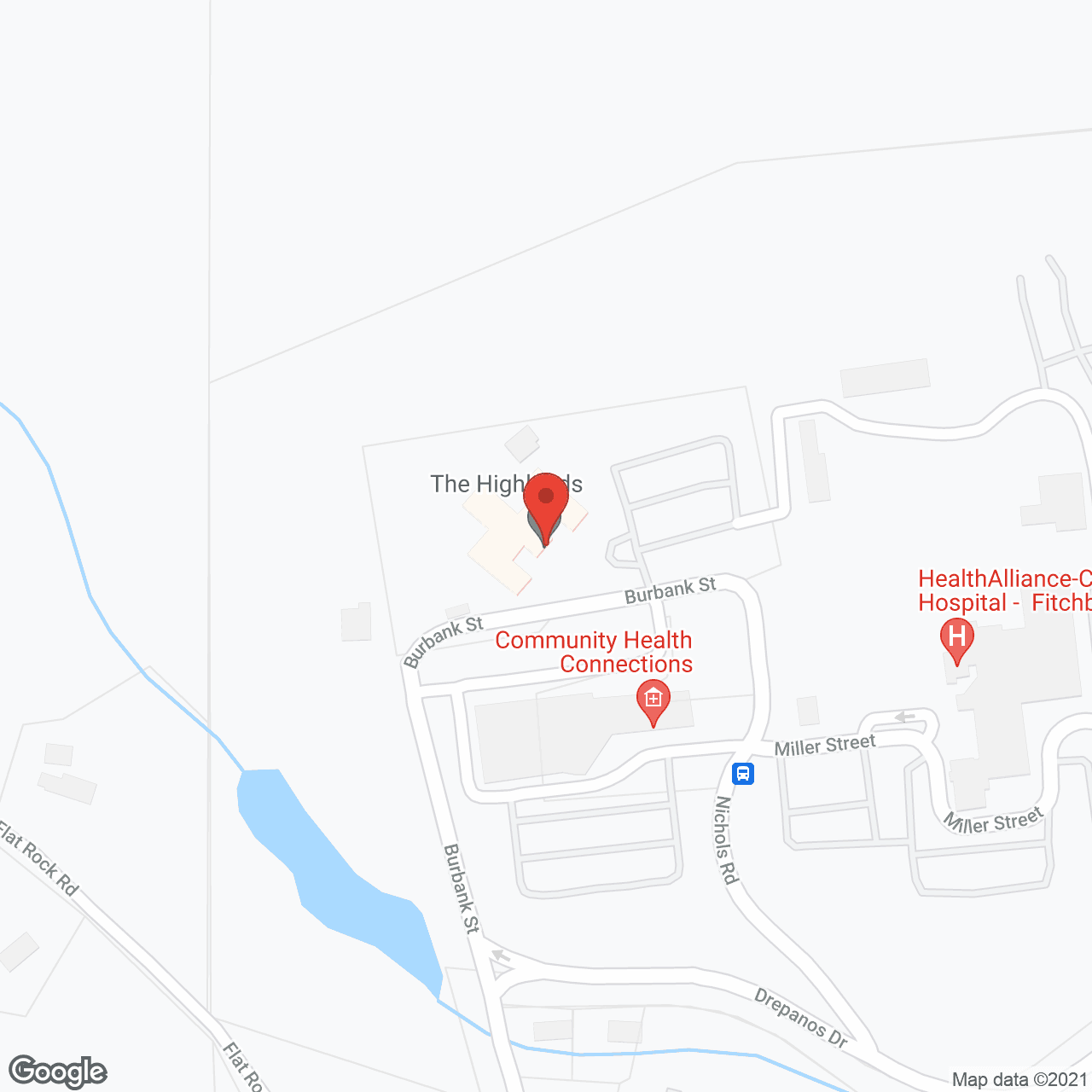 Highlands Nursing Home in google map