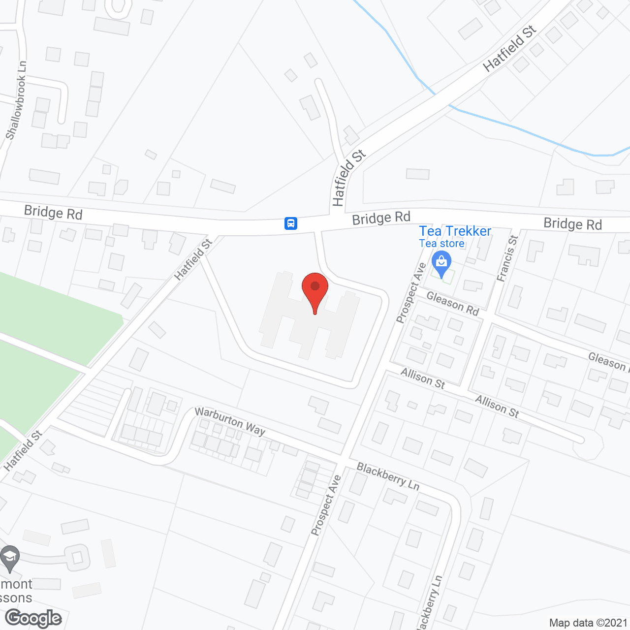 Northampton Nursing Home in google map