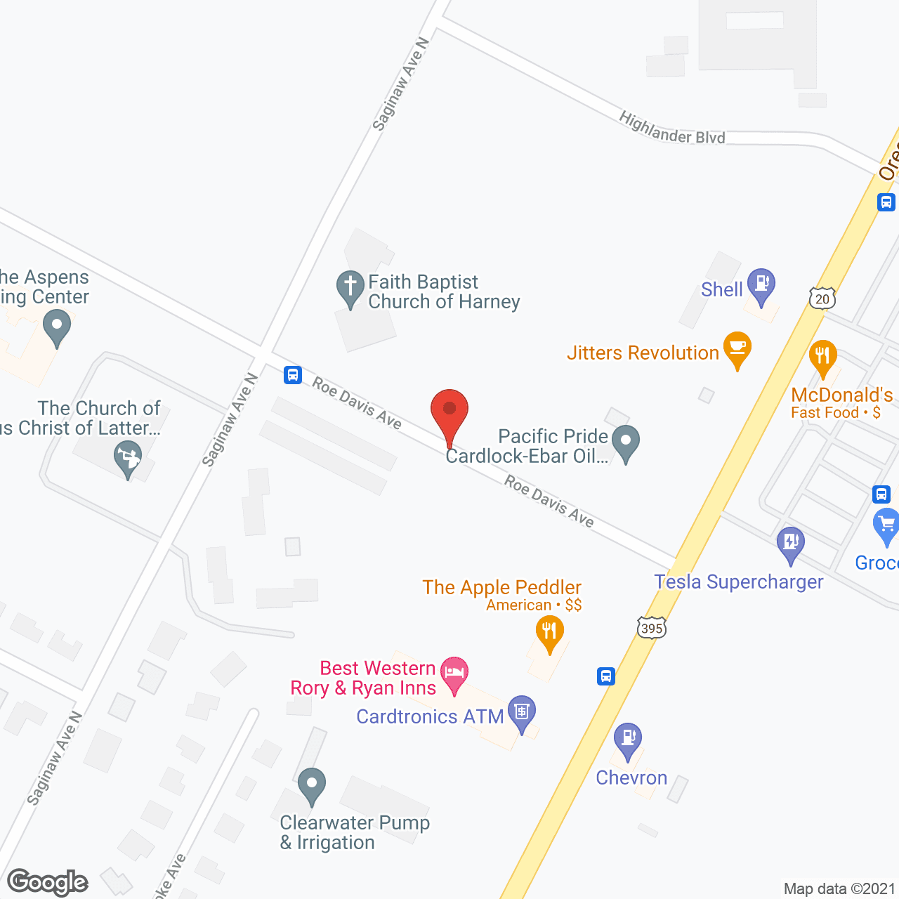 The Aspens Living Center in google map