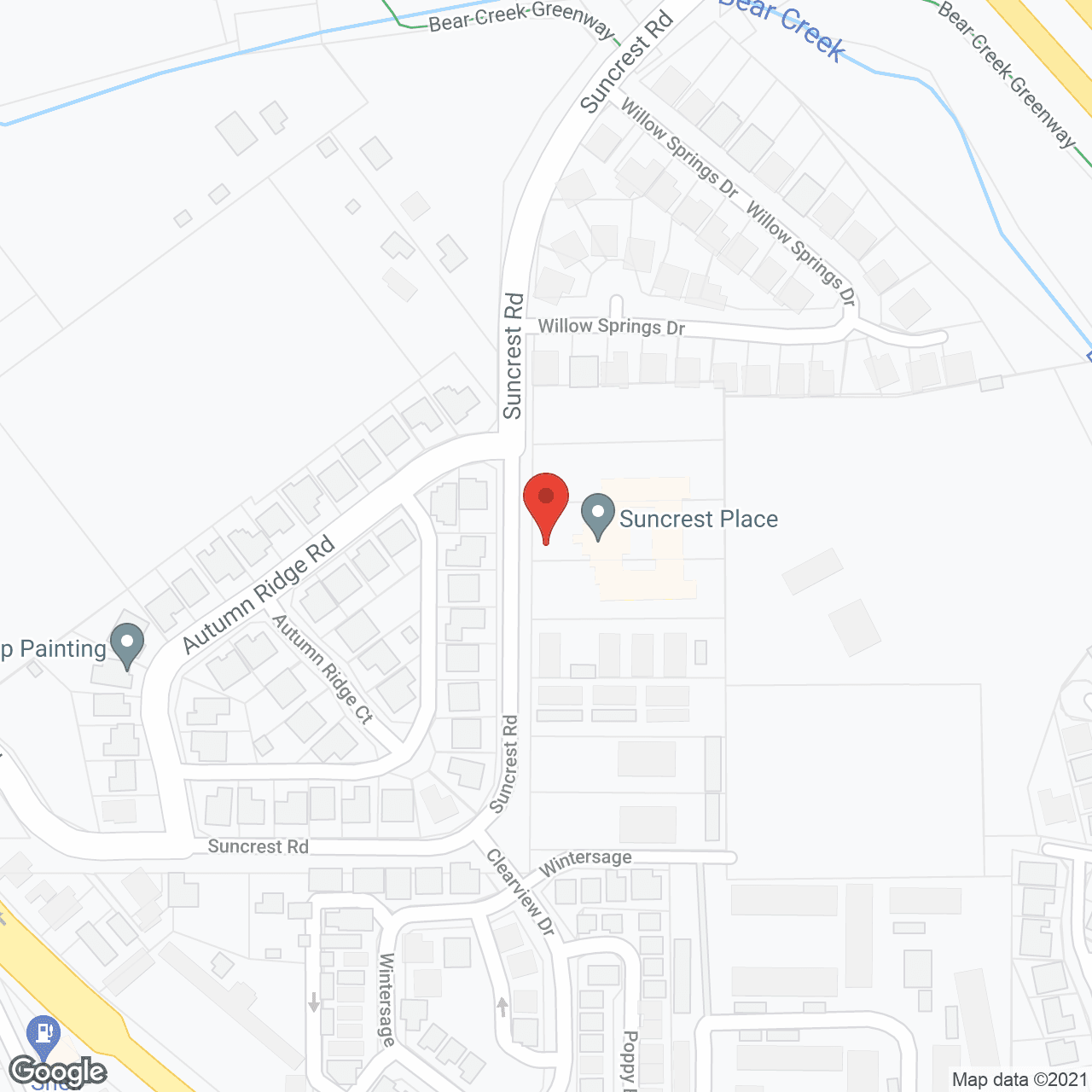 Trustwell Living at Suncrest Place in google map