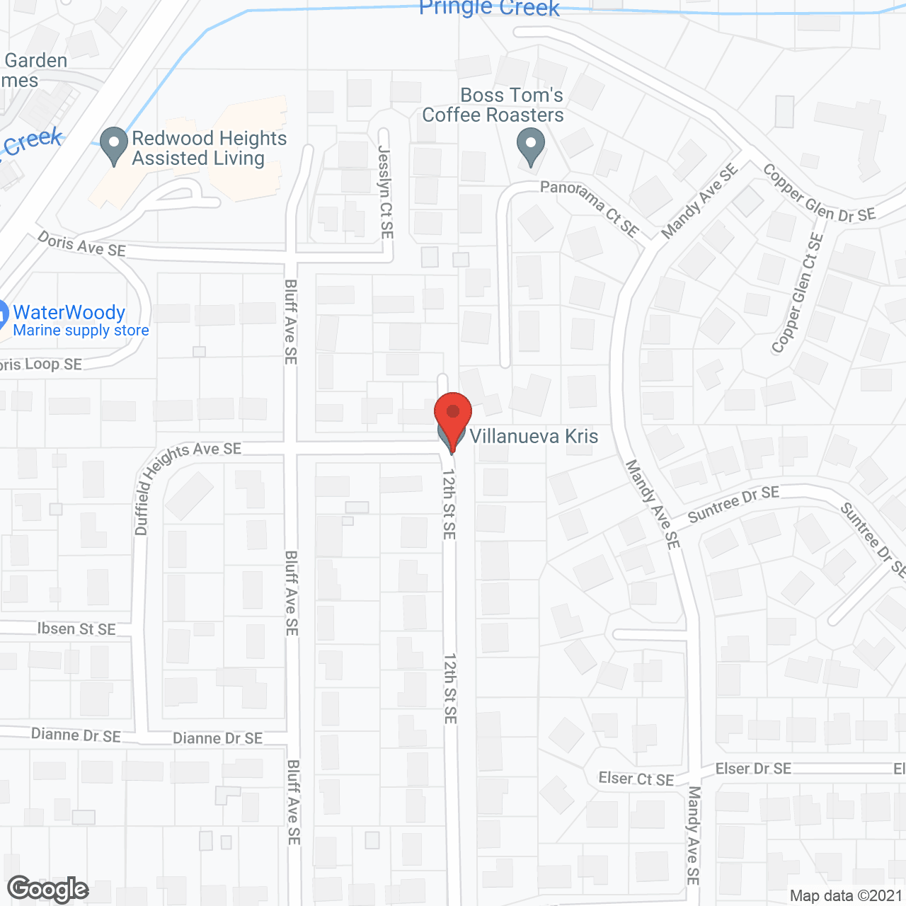Redwood Heights Assisted Living in google map