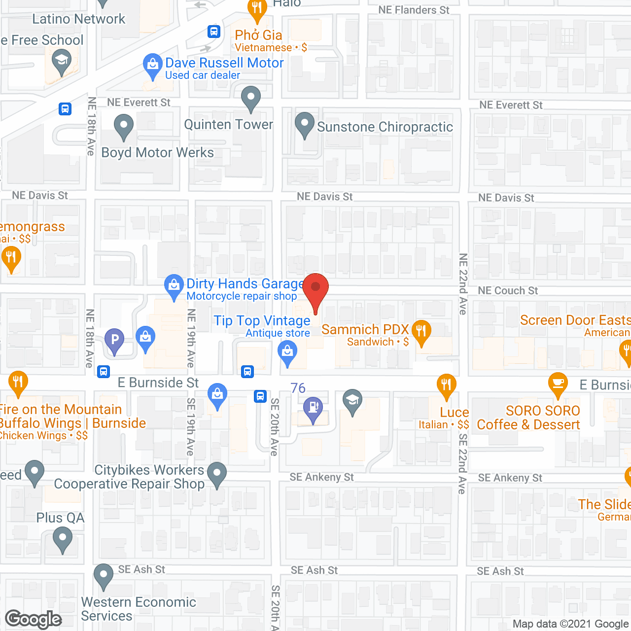 Rose City Nursing Home in google map