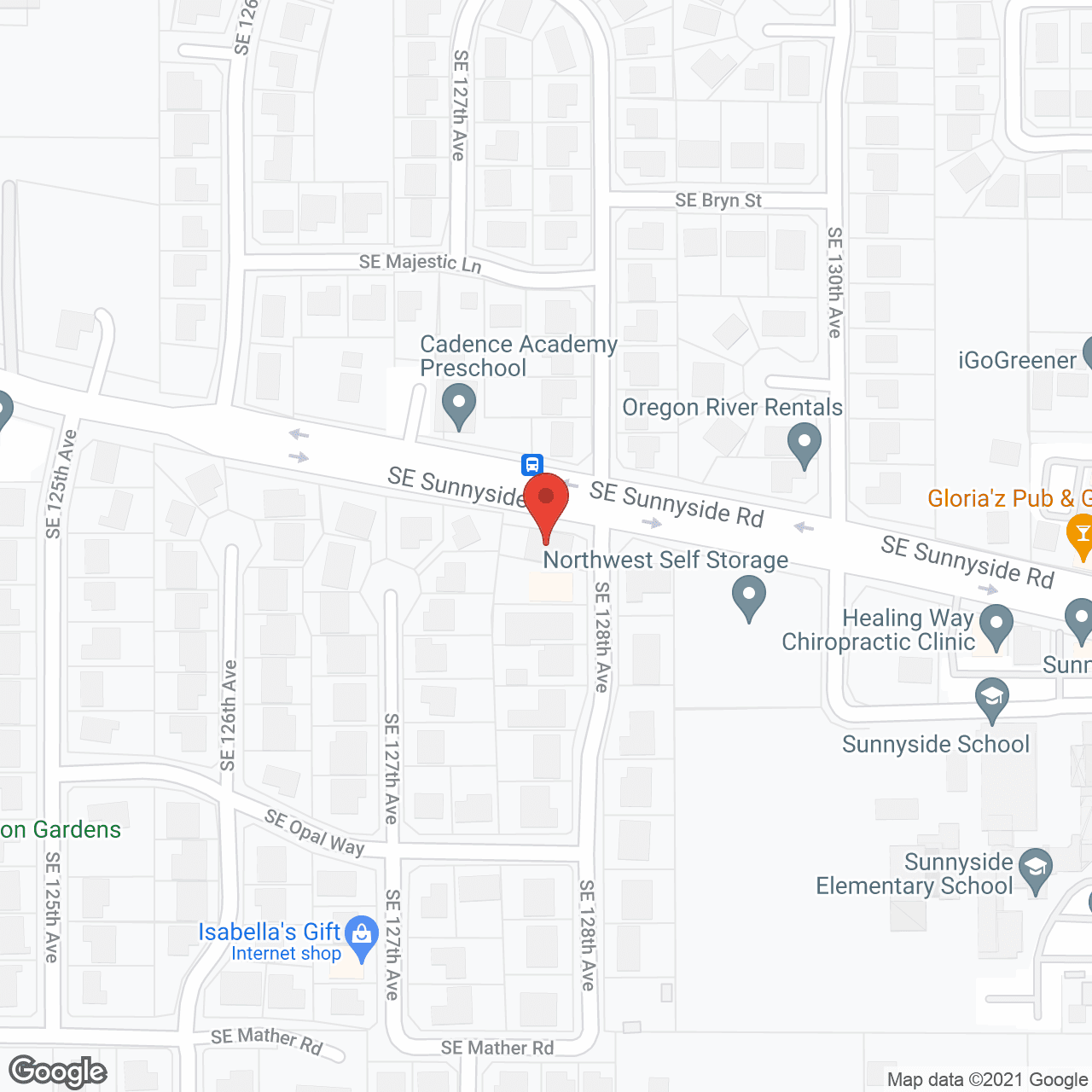 Greenhills Adult Foster Home in google map