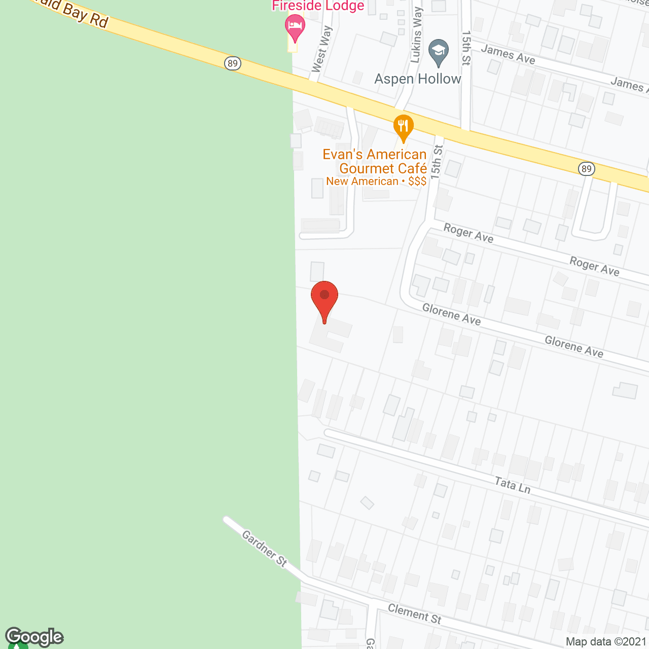 Tahoe Manor in google map