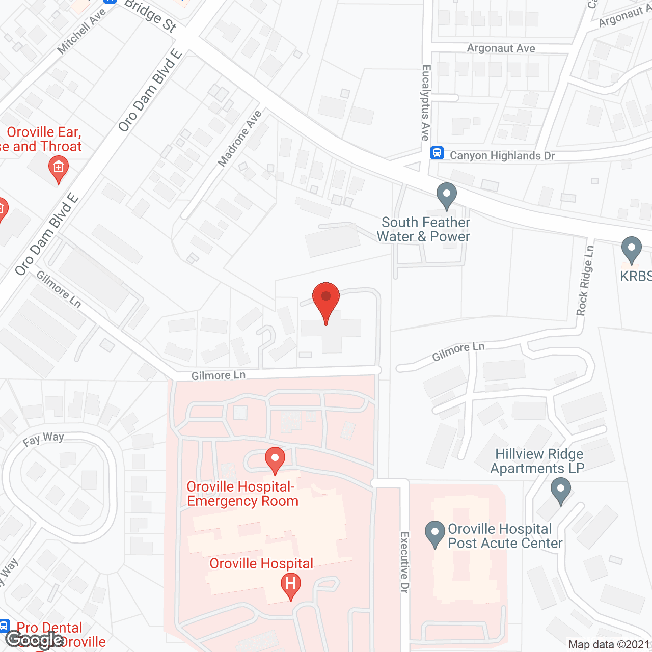Shadowbrook Health Care Ctr in google map