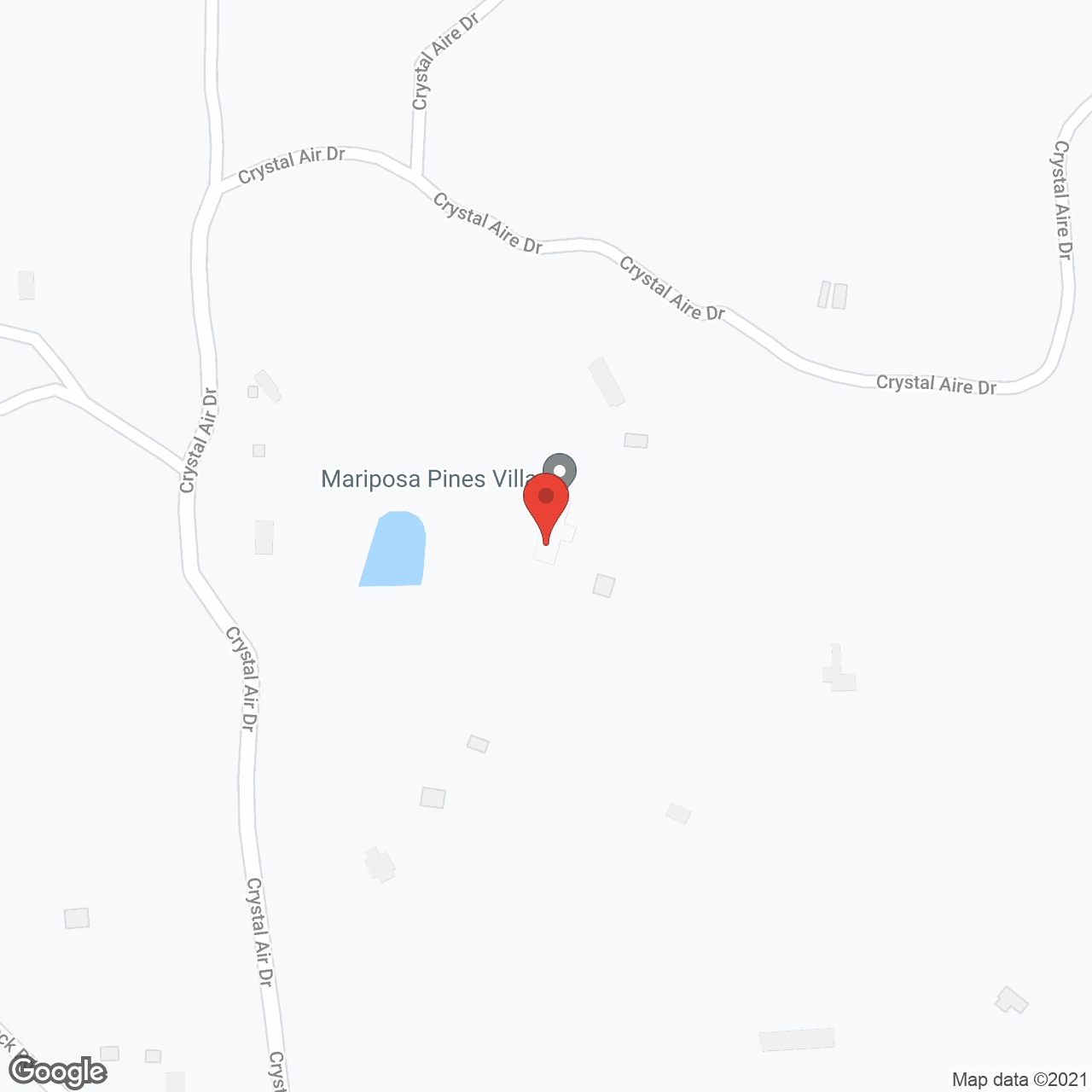 Mariposa Pines Villa in google map