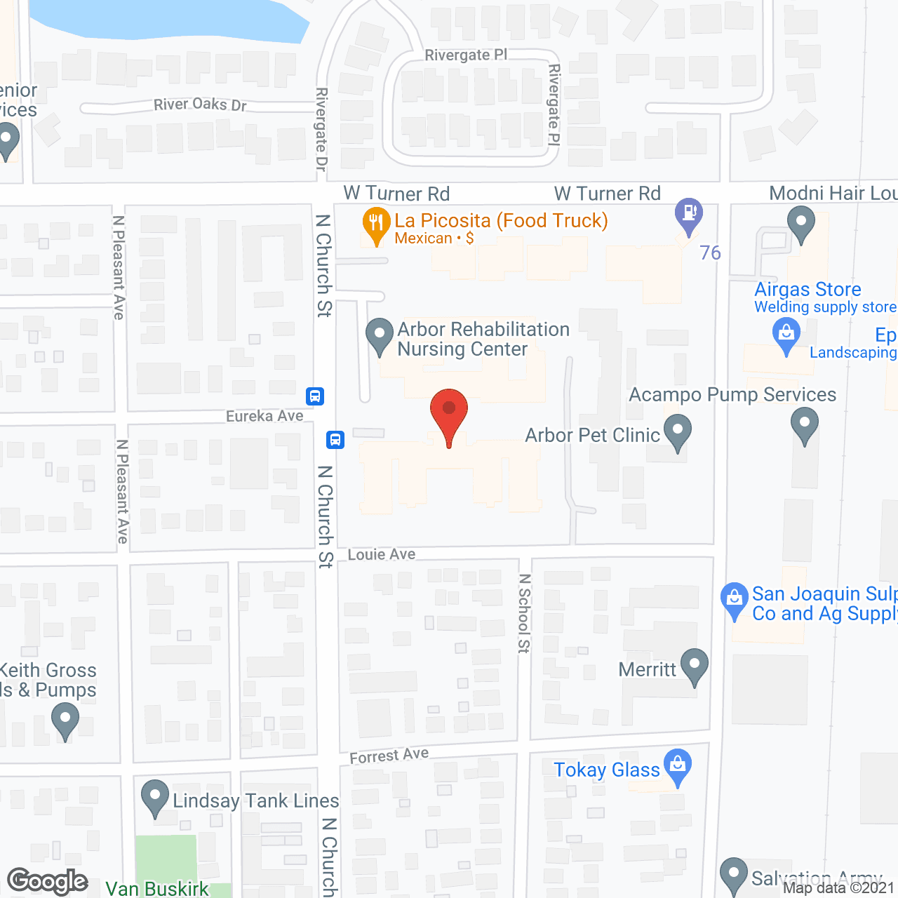 Lodi Commons in google map