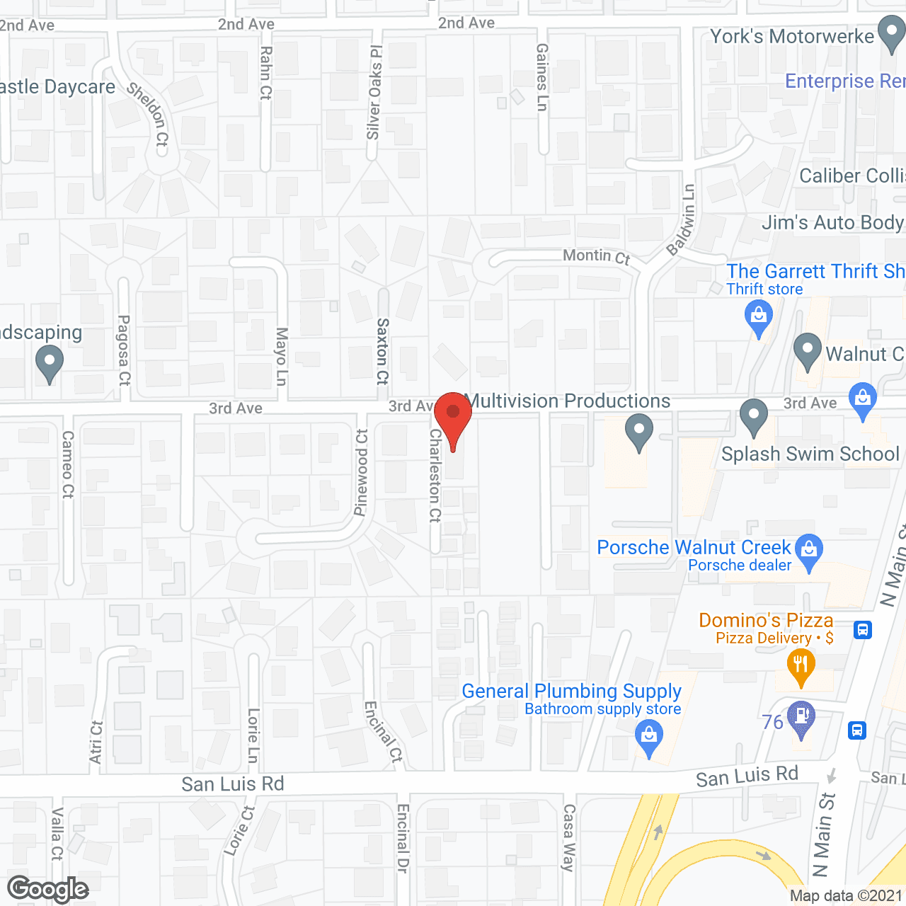 Harmony Home Care in google map