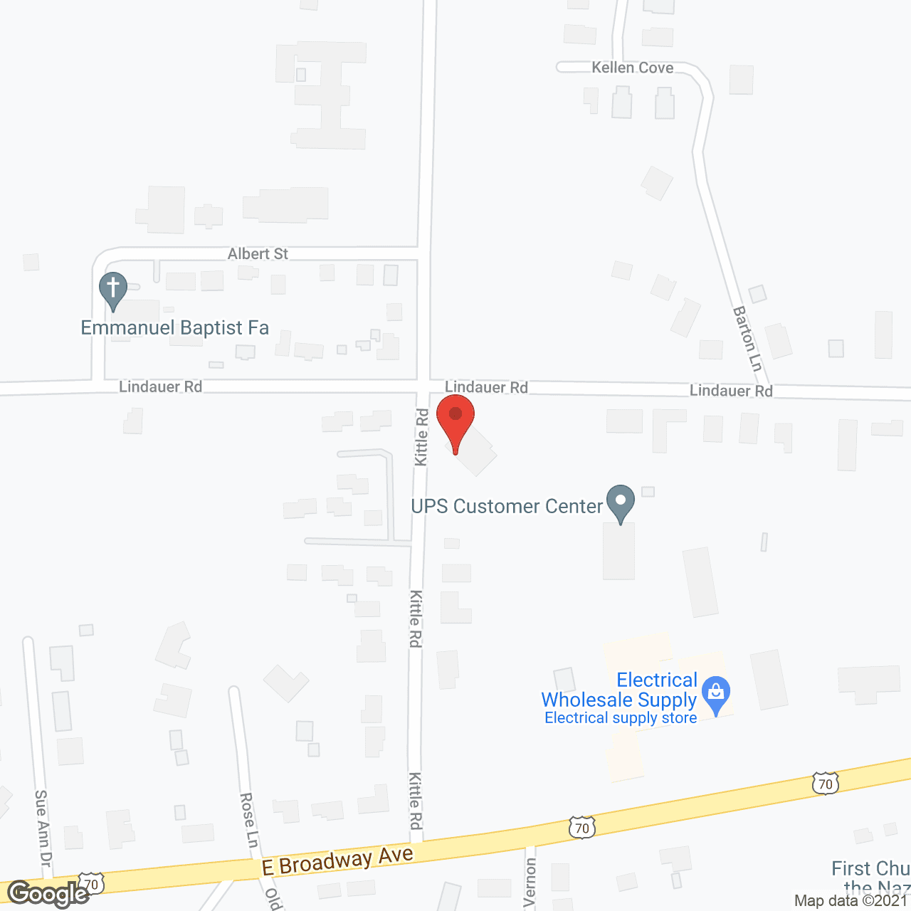 CMH Home Health in google map