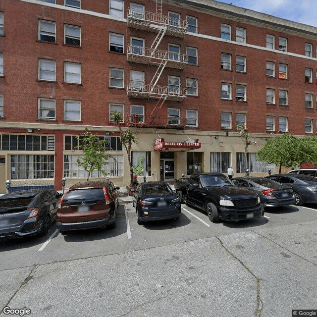 street view of Civic Center Hotel