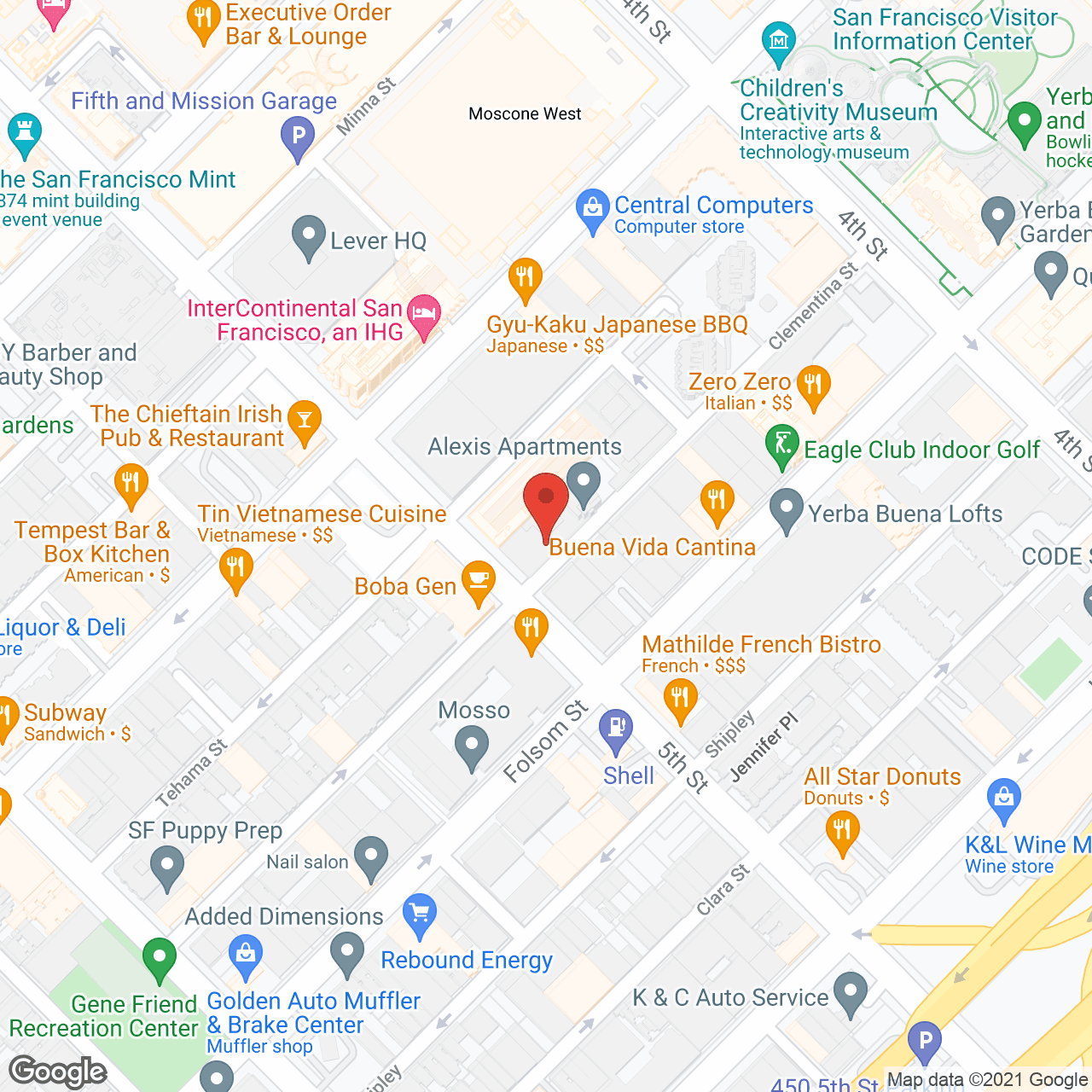 Alexis Apartments in google map