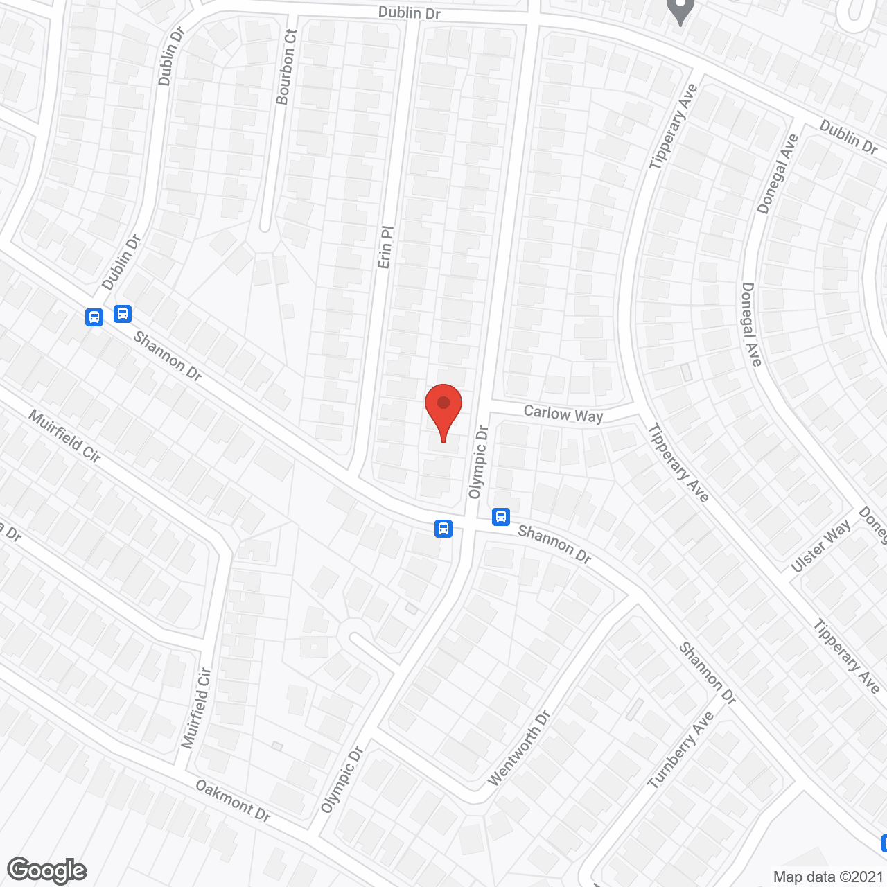 Olympic Residential Care in google map