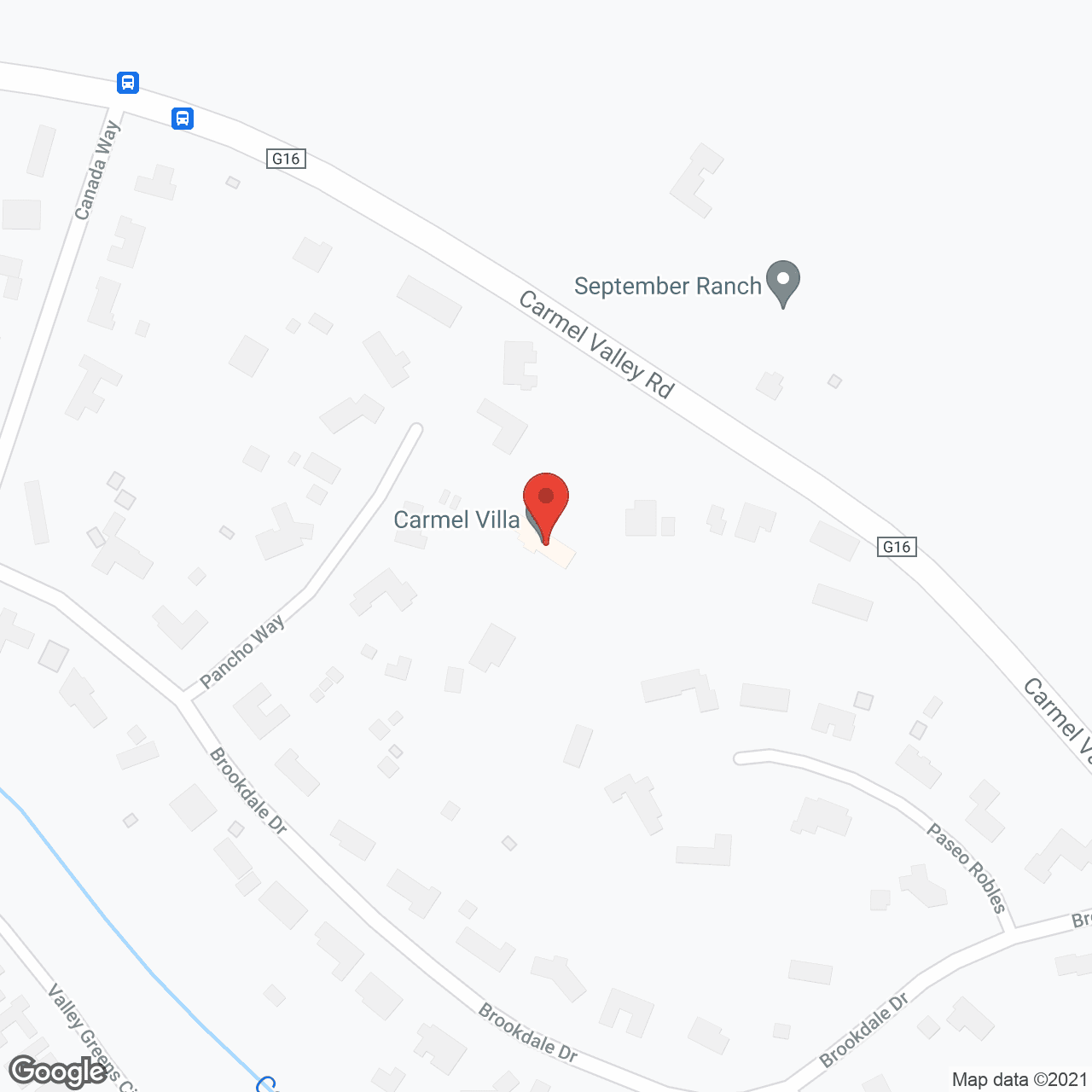 Carmel Villa Residential Care in google map