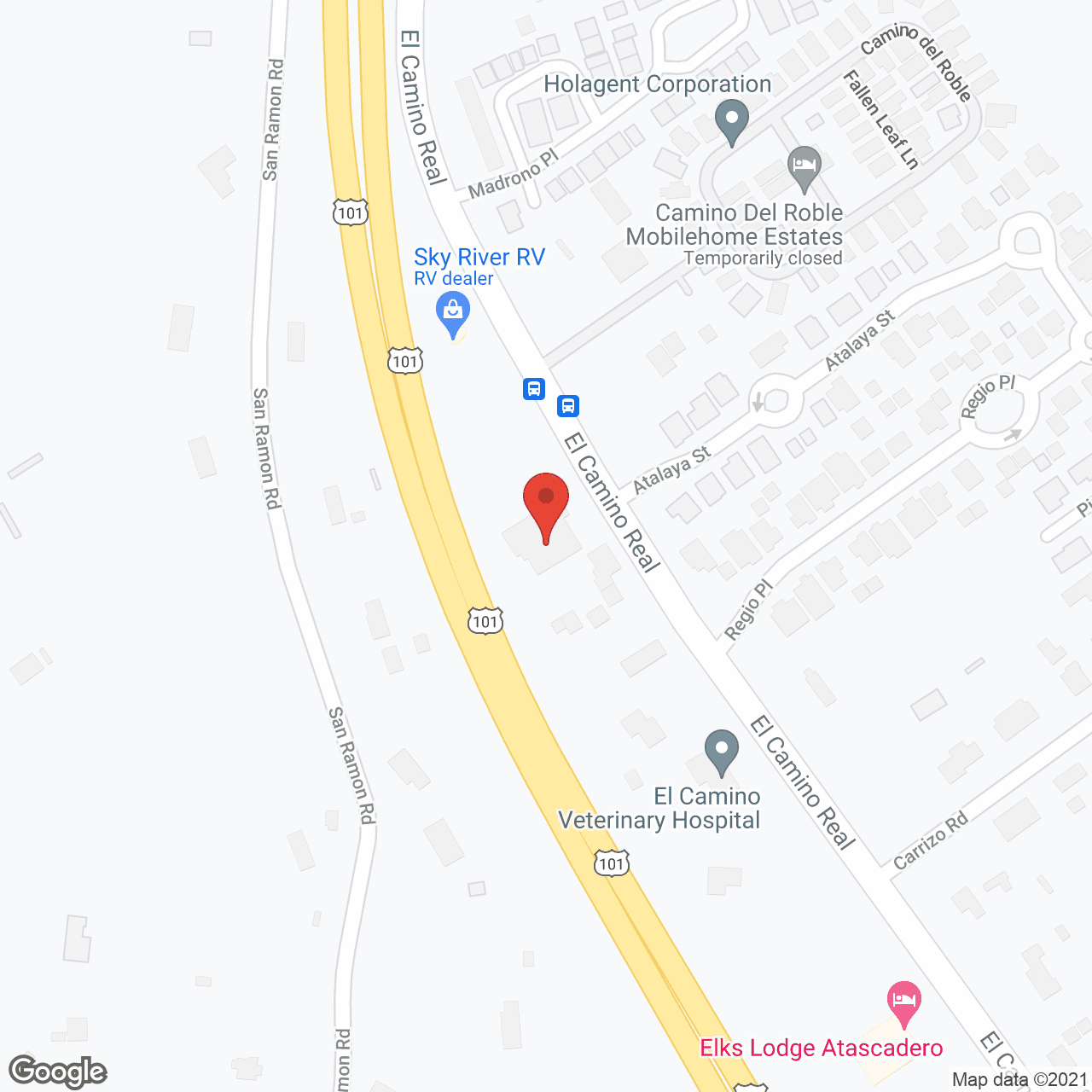 Horizon 2000 Adult Residential in google map