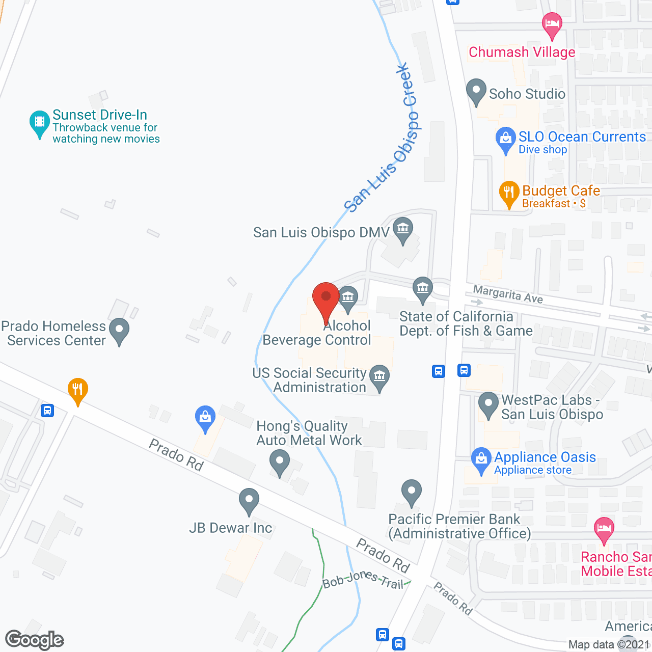 Wilshire Foundation in google map
