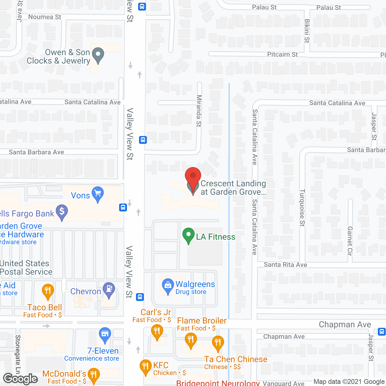 Crescent Landing at Garden Grove Memory Care in google map