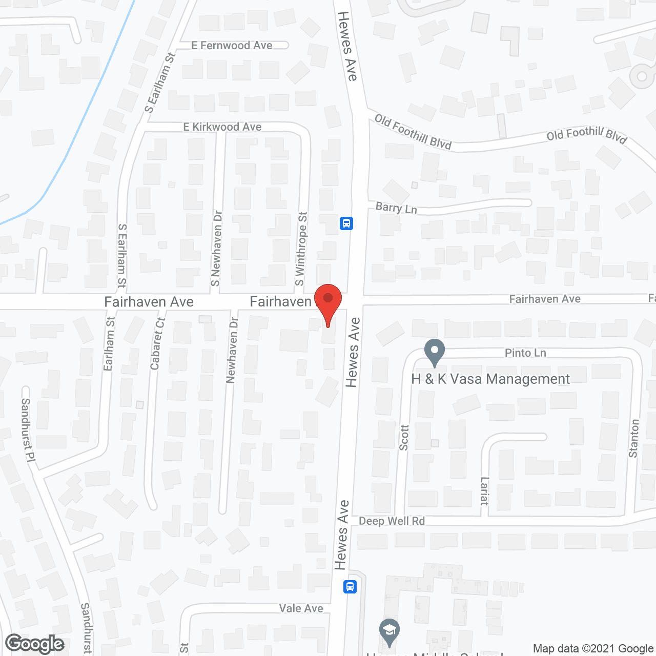 Genesis Senior Home II in google map