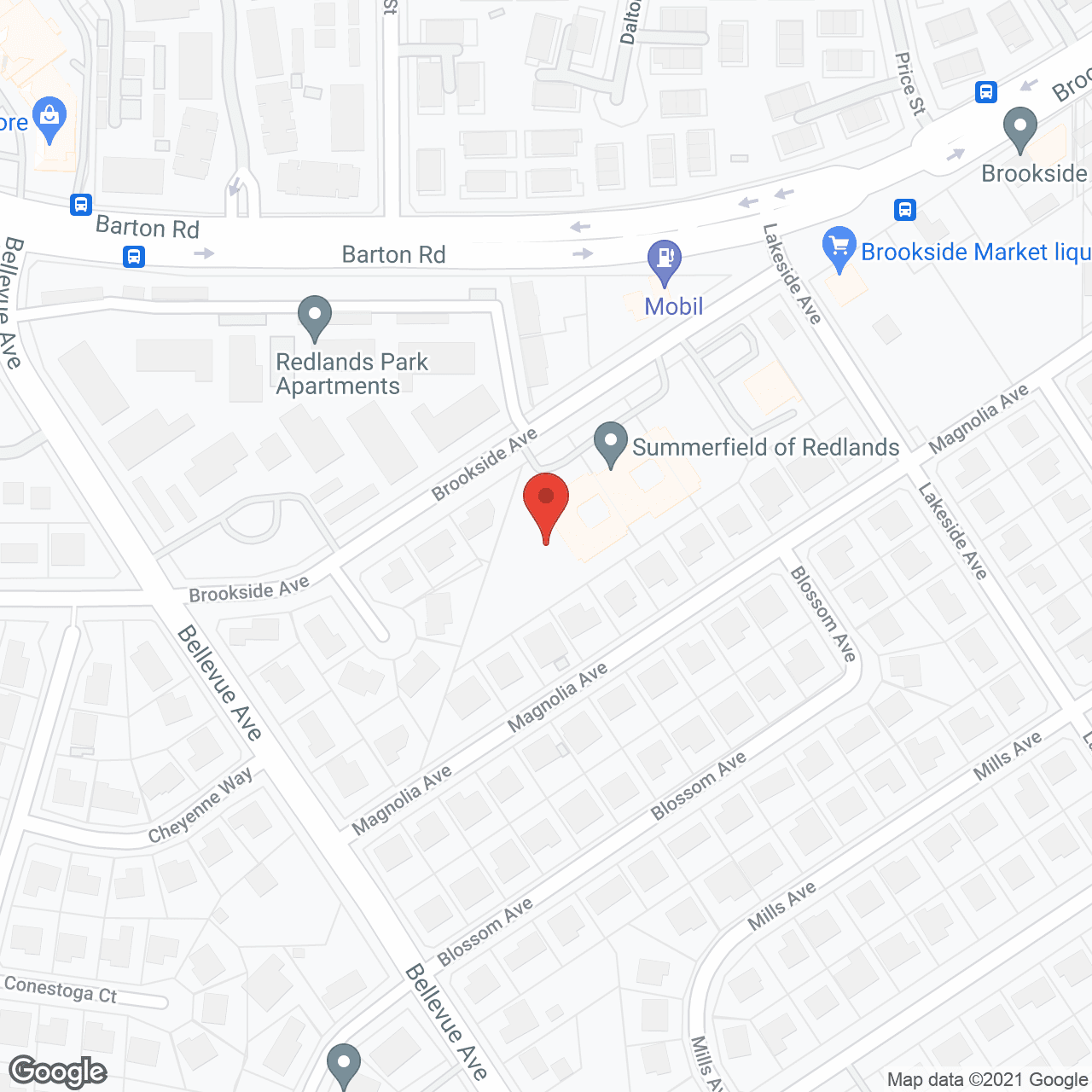 Summerfield of Redlands Memory Care in google map