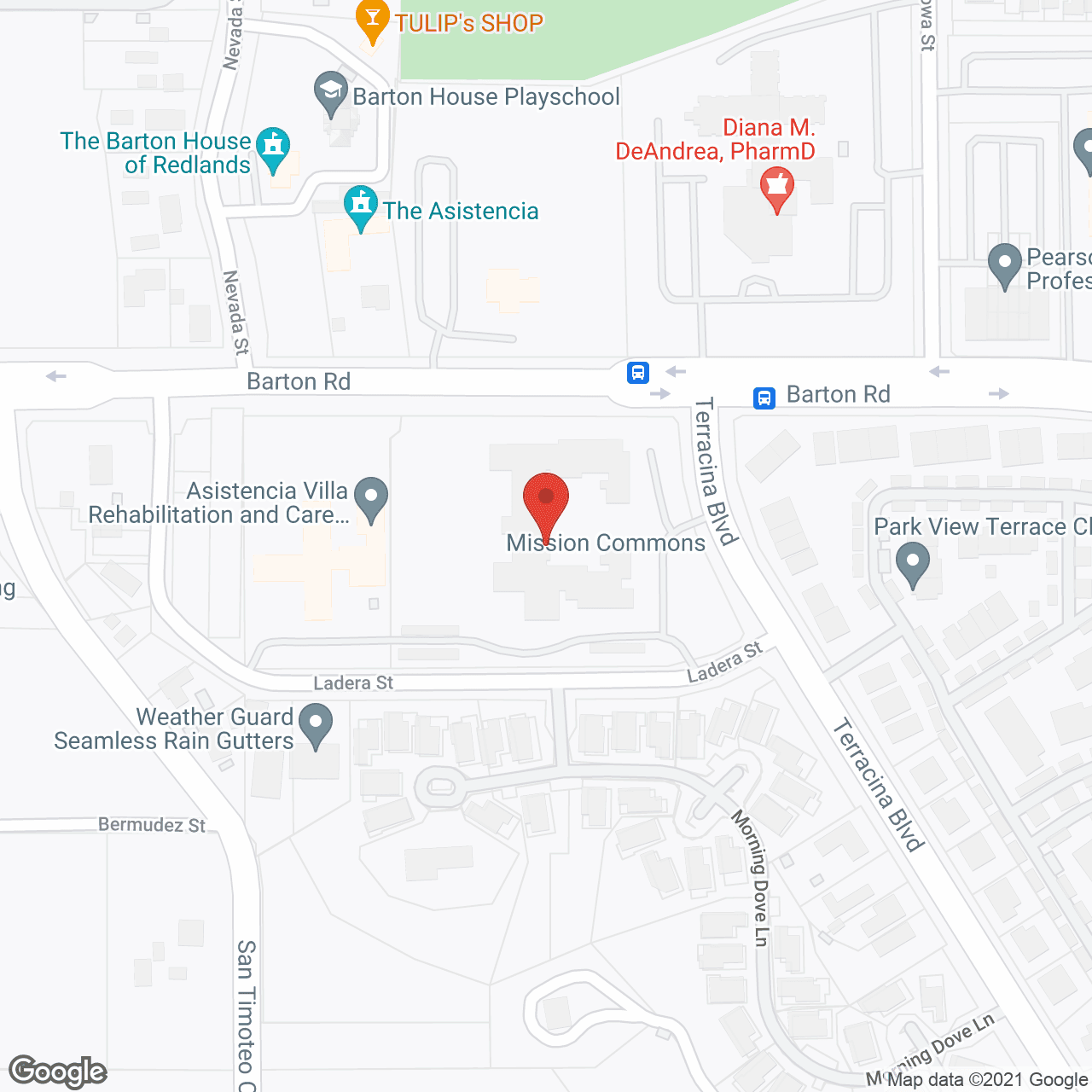 Holiday Mission Commons in google map