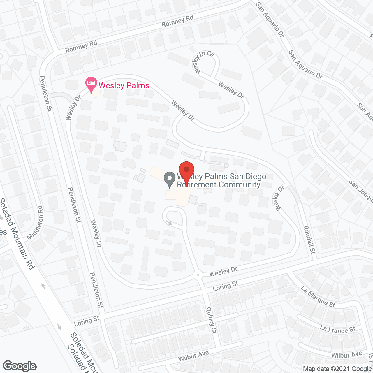 Wesley Palms Retirement Community in google map