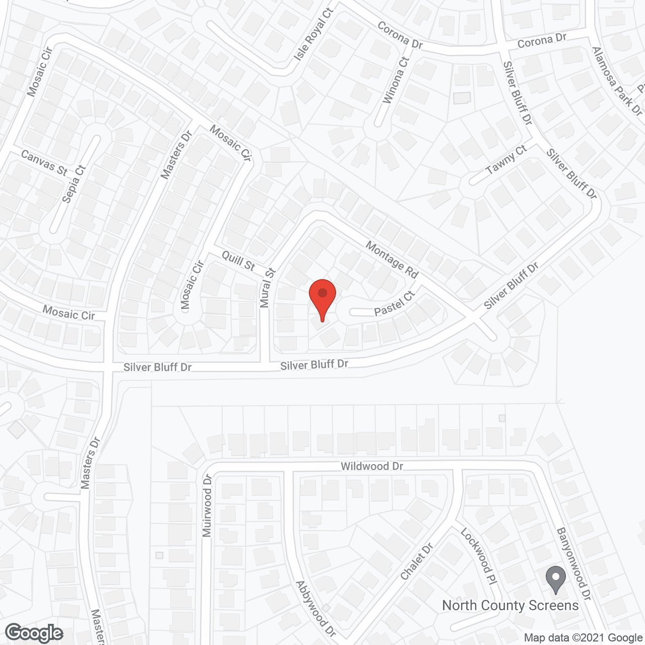 Ann's Care Home in google map