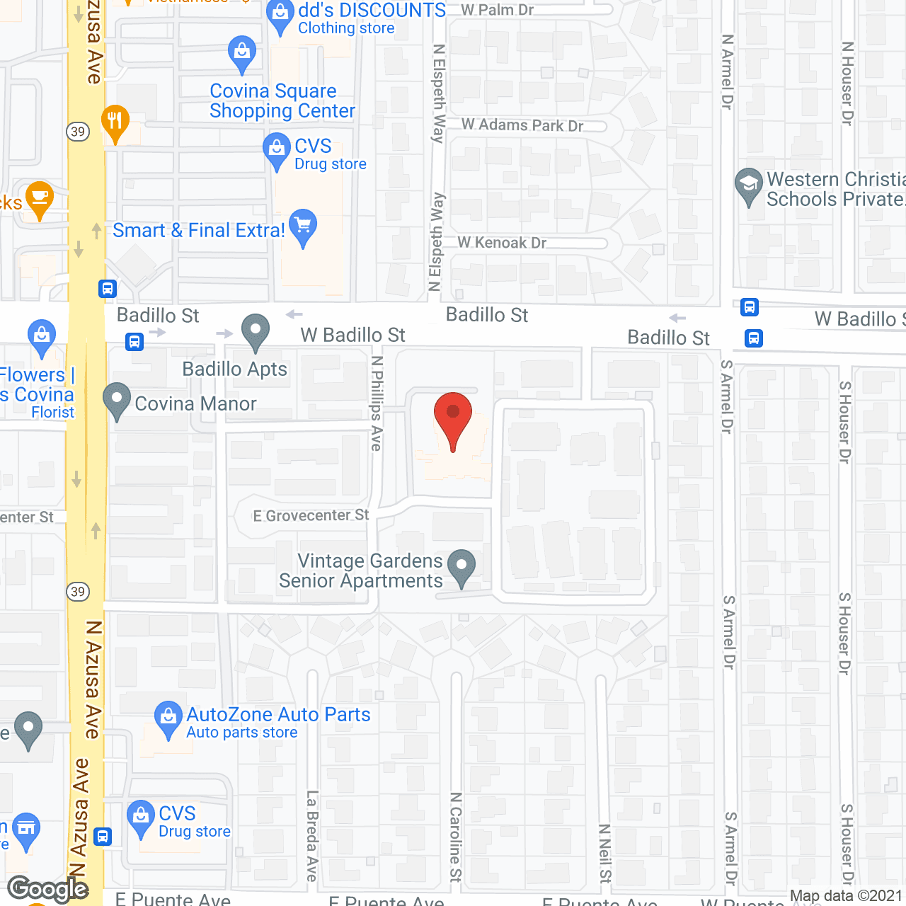 Citrus Valley Home Health in google map