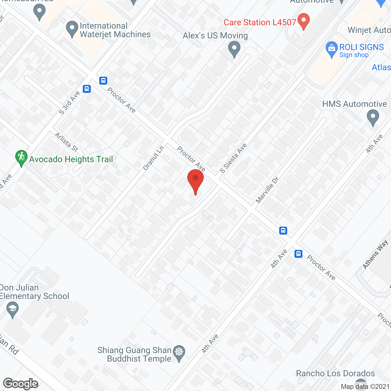 Sabio Group Homes in google map