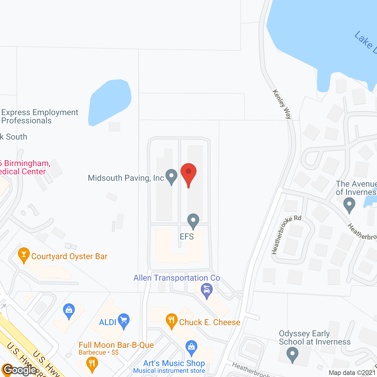 Coram Healthcare in google map