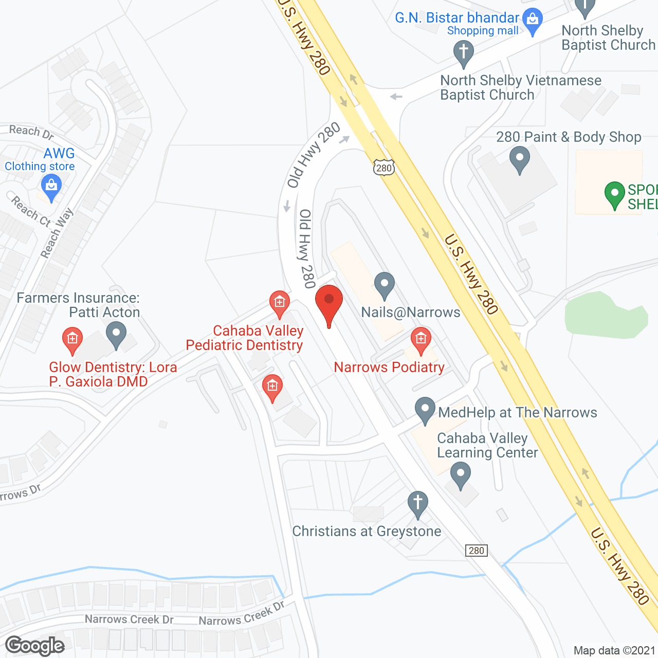 Comfort Keepers of Birmingham in google map
