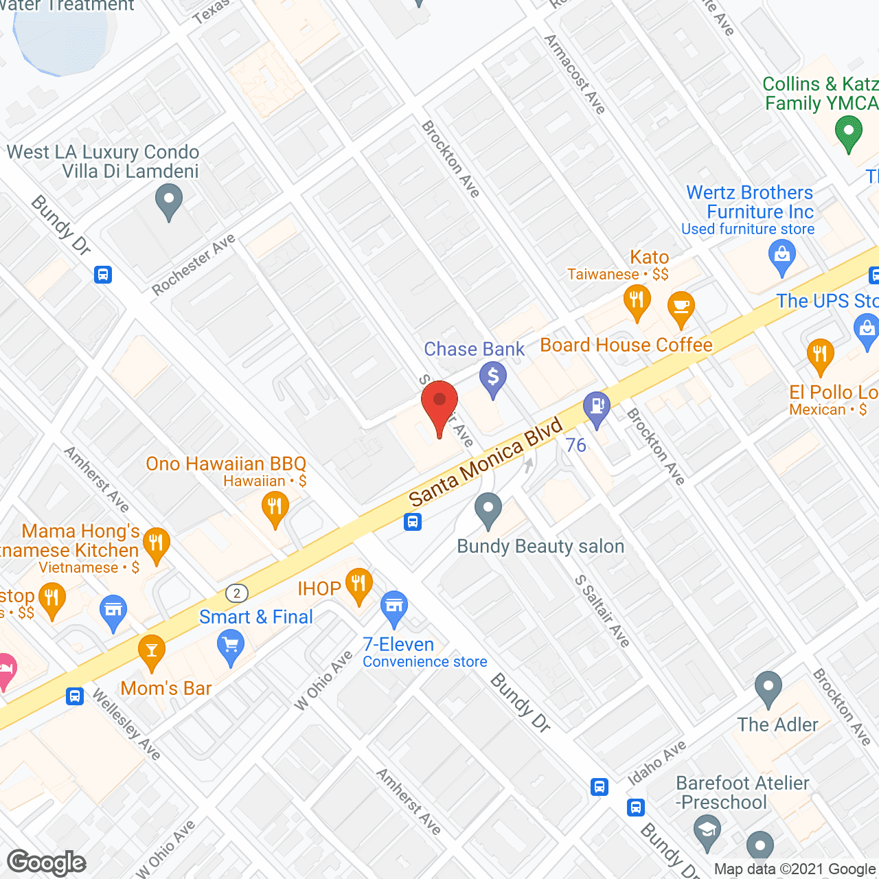 Santa Monica Pavilion- CLOSED in google map