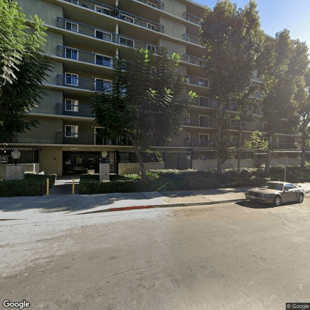 street view of Las Torres Senior Apartments
