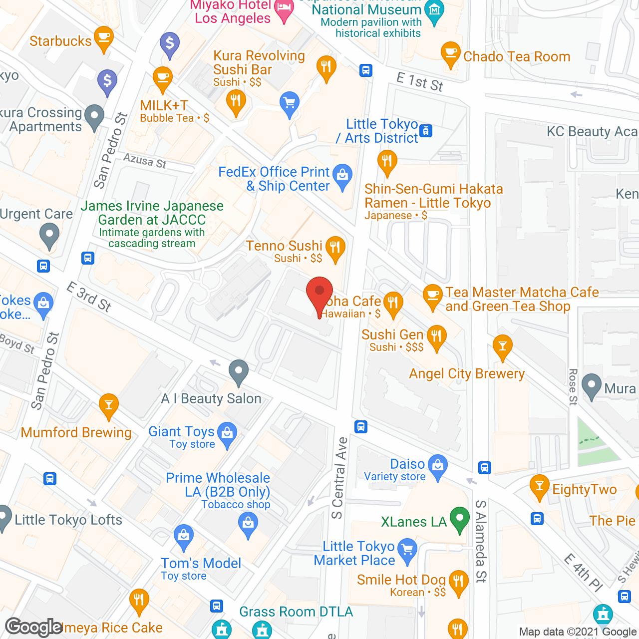 Miyako Gardens Apartments in google map